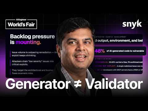 Agentic Code Demands Separate Security Validation video thumbnail
