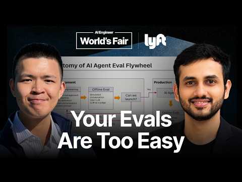 Realistic Evals, Not Benchmark Scores, Gate Your AI Agents video thumbnail