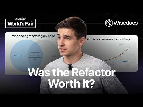 Why Refactoring Now Beats Waiting for Better AI Agents video thumbnail
