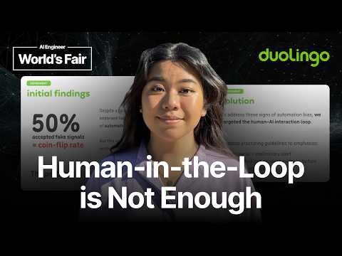 Why Human Reviewers Rubber-Stamp AI—And How to Stop It video thumbnail