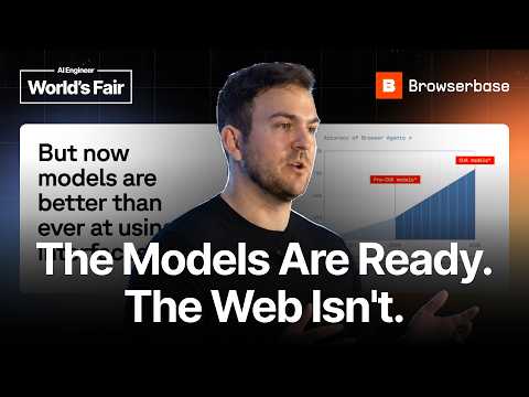 Browser agents aren't failing because models are weak. It's an engineering problem. video thumbnail