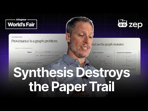 Provenance Is the Missing Layer in LLM Agent Memory video thumbnail