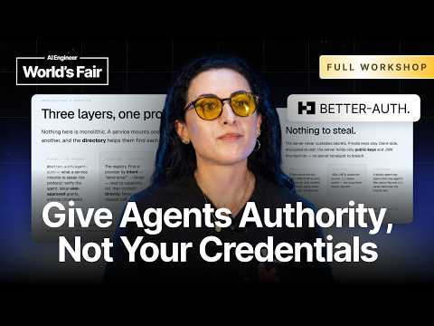 Hire Your Agent, Don't Give It Your Credentials video thumbnail