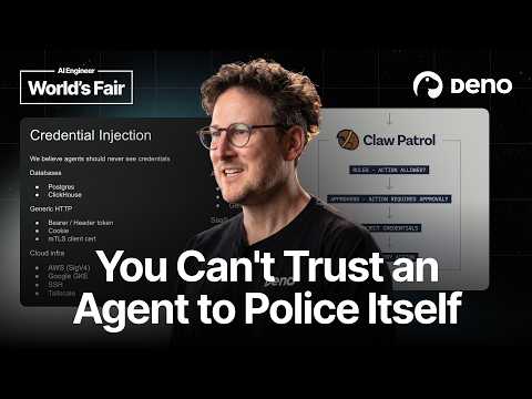 Why Your AI Agents Need a Security Firewall, Not a Prompt Guard video thumbnail