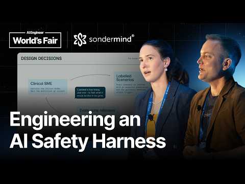 How SonderMind built safe AI coach: modular guardrails, clinical evals video thumbnail