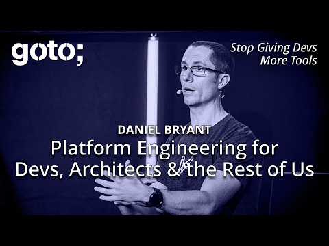Platform Engineering Beyond Gold Plating: APIs, Bricks, and Product Thinking video thumbnail