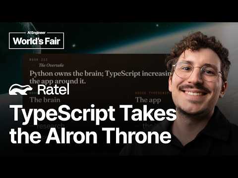 TypeScript Takes AI Agent Throne from Python – But Training Stays Python video thumbnail