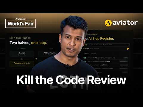 Code review is dead. Long live intent verification and the AI slop video thumbnail