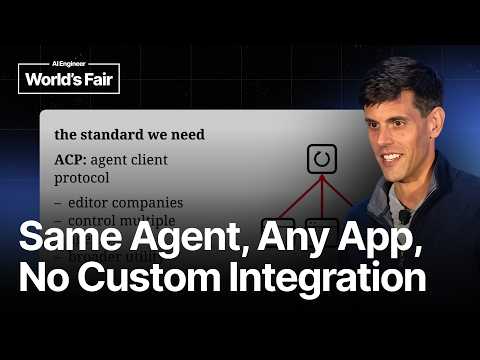 ACP: The protocol that could finally decouple clients from agent harnesses video thumbnail