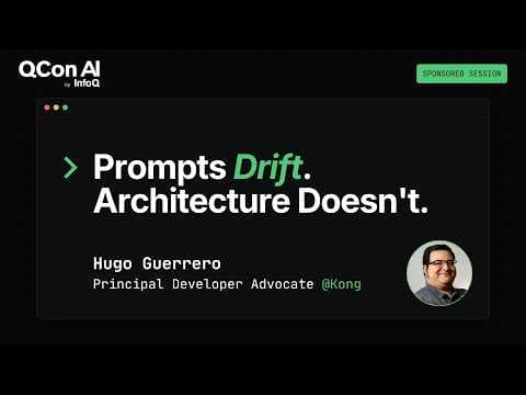 Stop Prompt Hacking: Architect for Deterministic AI Agents video thumbnail