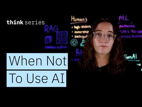 The Costliest AI Mistake: Using It When You Shouldn’t video thumbnail