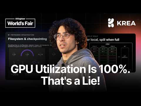 Krea built infra to train K2 from scratch, prioritizing metrics, checkpointing, and video thumbnail