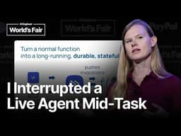 Durable execution is the real agent infrastructure challenge video thumbnail