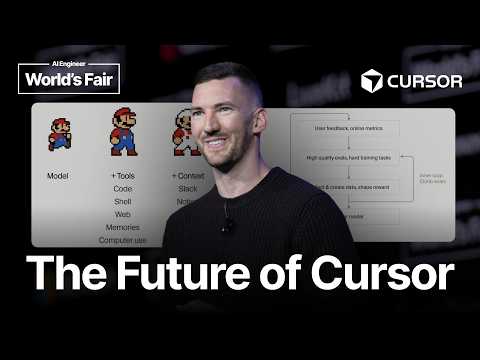 Cursor’s Model Flywheel: From Fine-Tuning to Full Pre-Training and Recursive Improvement video thumbnail