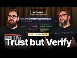 Verification, not code review, unlocks trusted agent scaling. video thumbnail