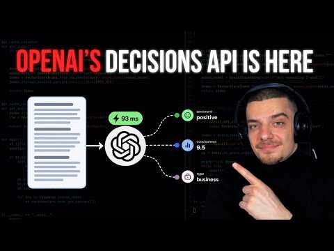 OpenAI's Decisions API: More expensive, slightly faster with images video thumbnail
