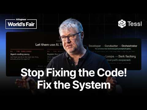 Coding agents need paved roads, not solo cowboys. video thumbnail