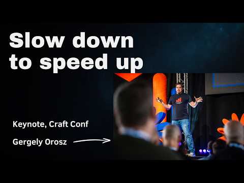 Slow Down Your AI Coding Before It Breaks Your Engineering Culture video thumbnail