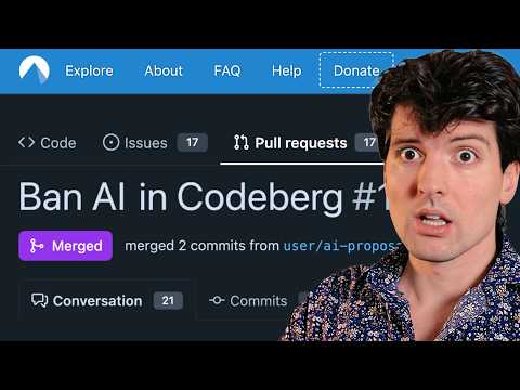 Codeberg's AI ban: Open-source dogma over developer productivity and security video thumbnail