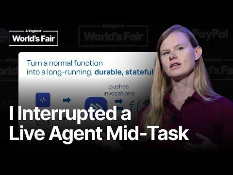 Durable execution is the real agent infrastructure challenge video thumbnail
