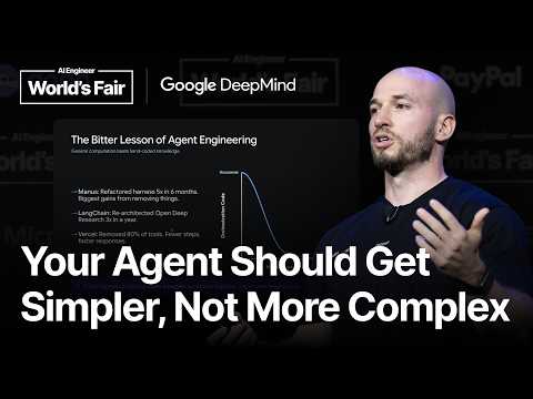 Your AI agent harness is overengineered. The model got better. video thumbnail