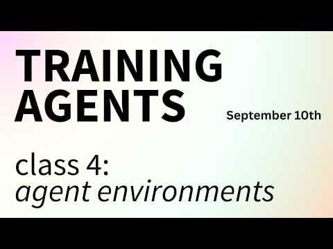Stop Prompting: Build an Environment, Train a Small Agent in Hours video thumbnail
